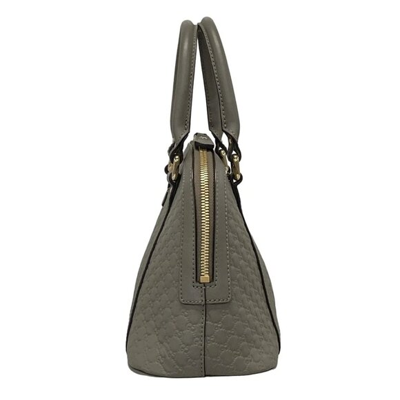 GUCCI Micro Guccissima Gray Leather - Handbag 903-080125 - Picture 3 of 14